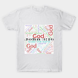 God Loved the World in White T-Shirt